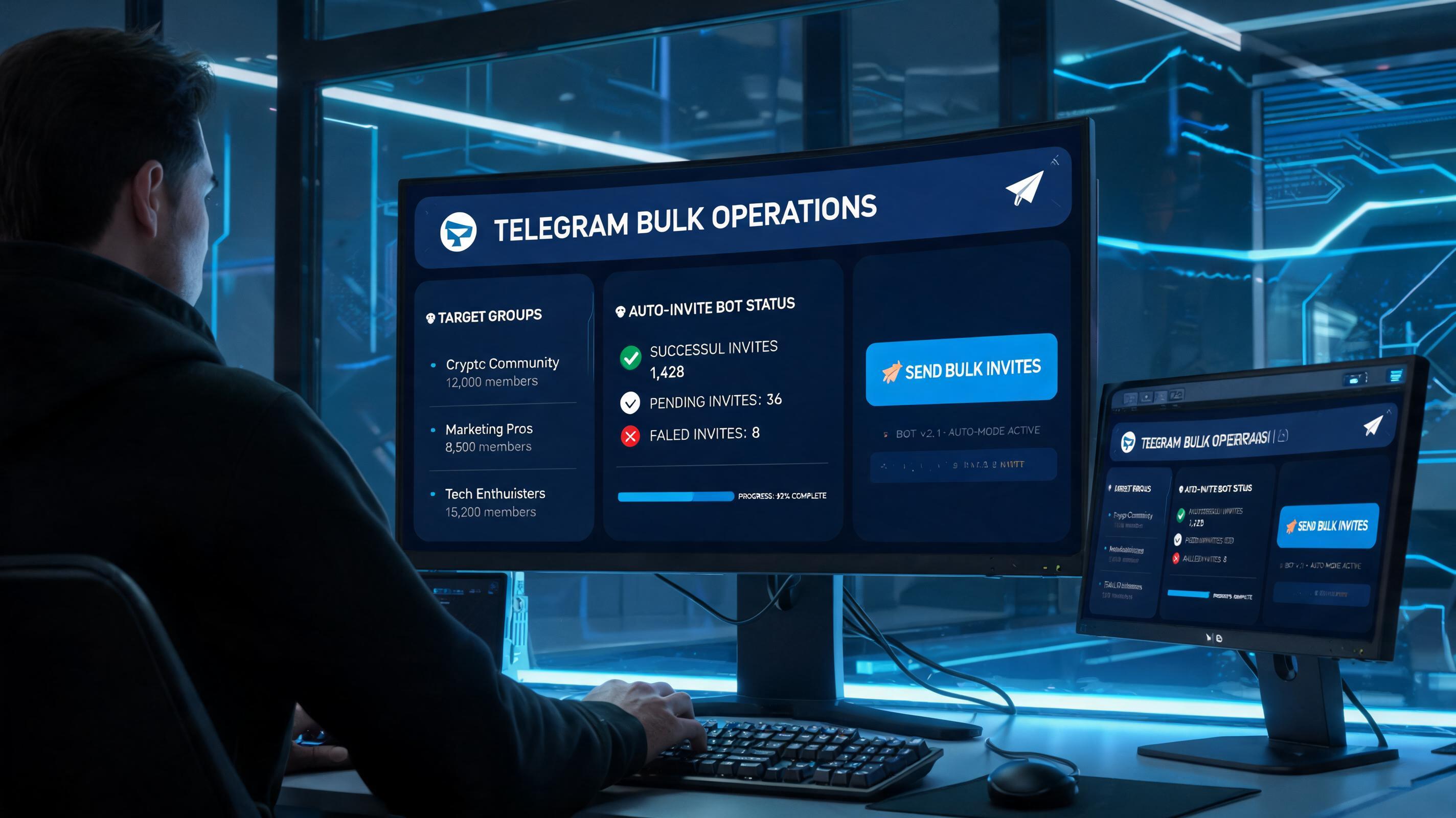 Telegram Bulk Messaging and Auto-Invite: The Ultimate Efficiency Tool for Precision Marketing