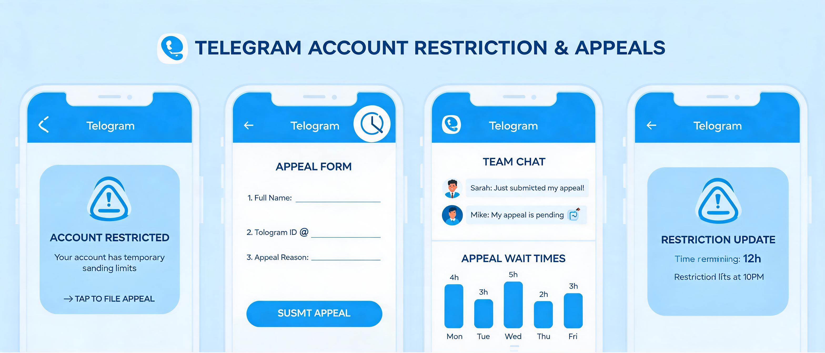 Telegram Account Restricted? Multi-Account Appeal & Recovery